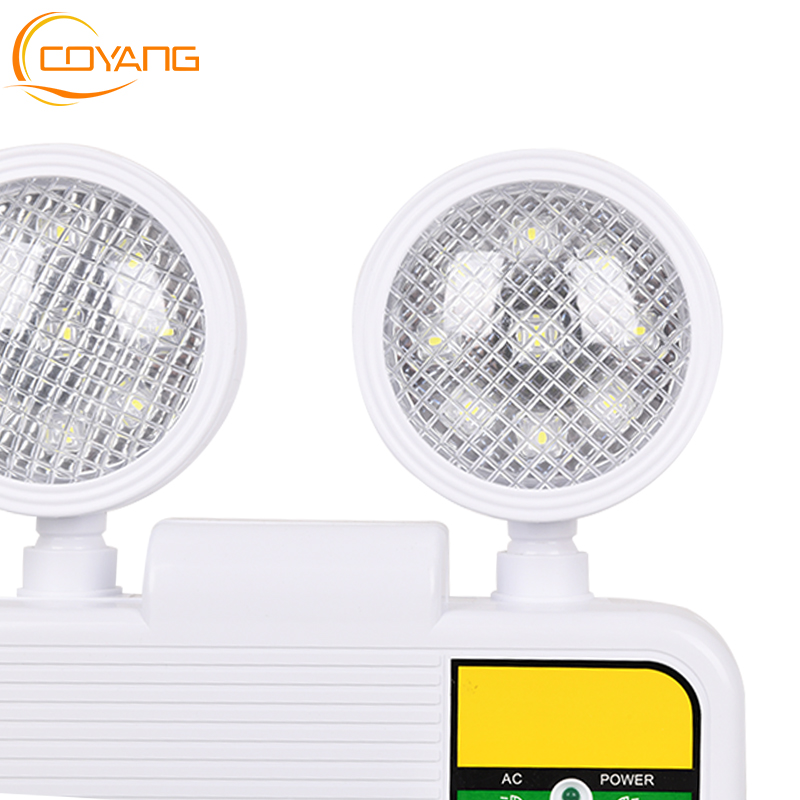 Emergency Lights Emergency exit lighting Double headlight with battery Applicable to public places such as schools, libraries, shopping malls, etc.