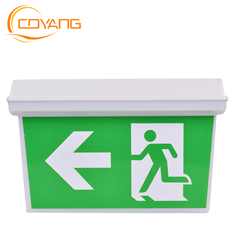 Emergency exit Safety passage sign Double Sided LED Exit Light