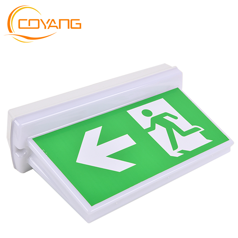 Emergency exit Safety passage sign Double Sided LED Exit Light