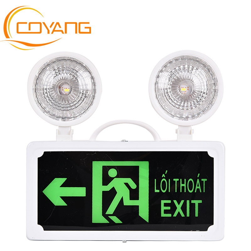 Emergency exit sign lights Lối thoát Exit signs and emergency lighting 4 directions