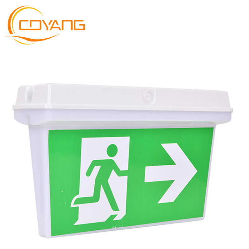 Emergency exit Safety passage sign Double Sided LED Exit Light