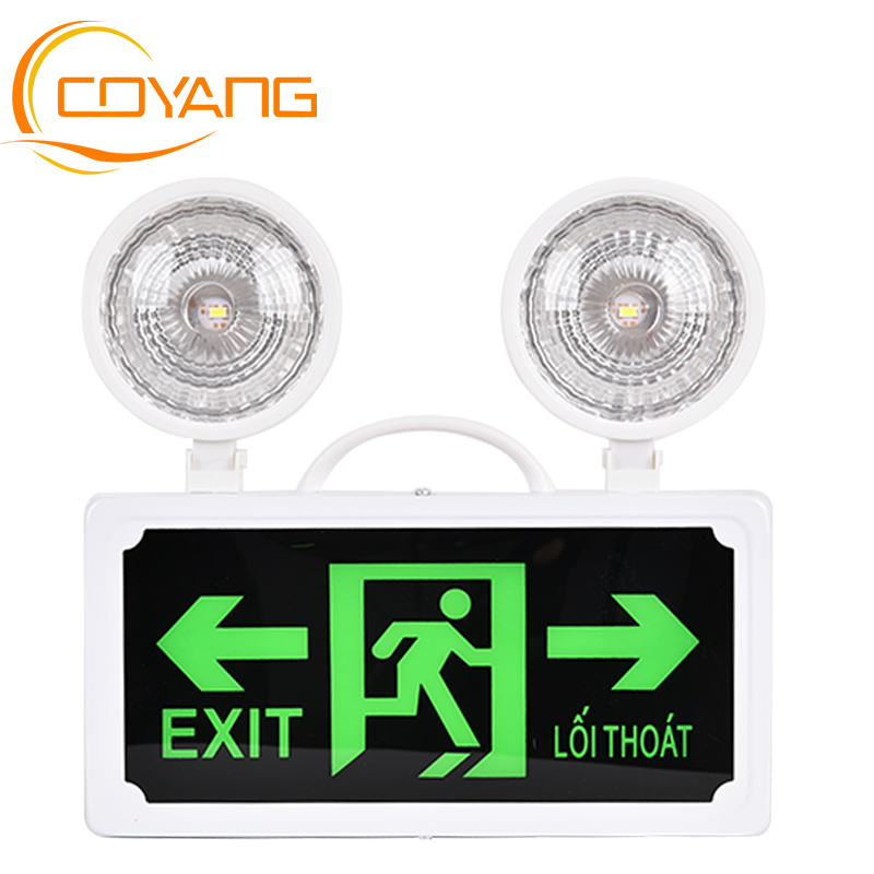 Emergency exit sign lights Lối thoát Exit signs and emergency lighting 4 directions