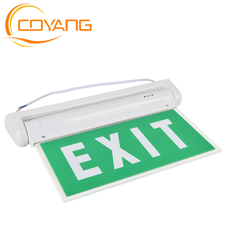 LED Exit Emergency Light Hanging tag Exit sign Fire emergency signs