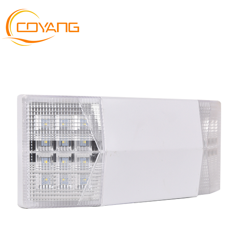 Emergency lighting Wall mounted two head lighting fixture LDE exit lighting