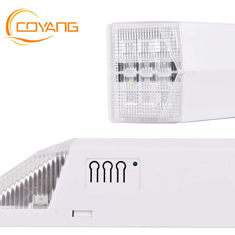 Emergency lighting Wall mounted two head lighting fixture LDE exit lighting