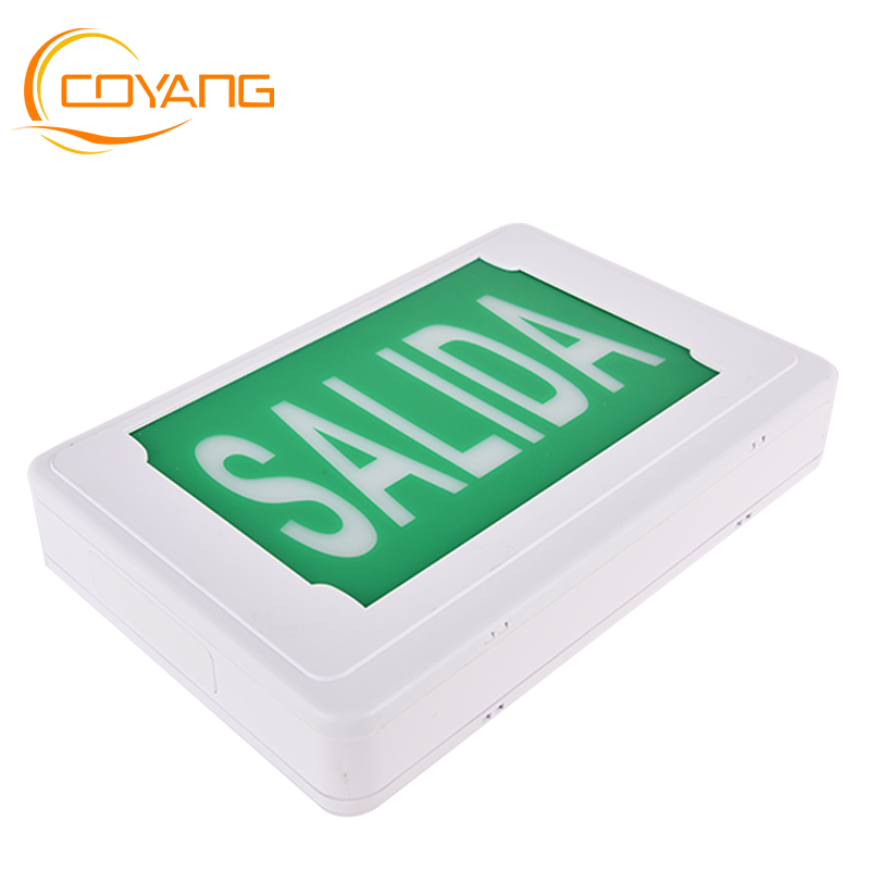 Exit Lights Emergency exit Signage SALIDA fire control Escape route signs