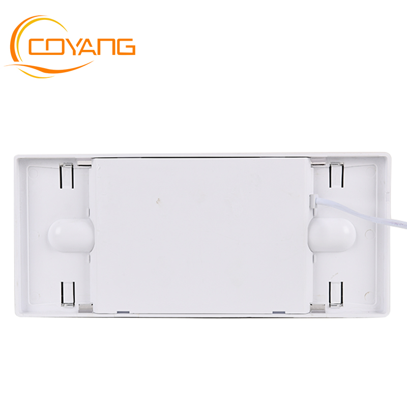 Emergency lighting Wall mounted two head lighting fixture LDE exit lighting