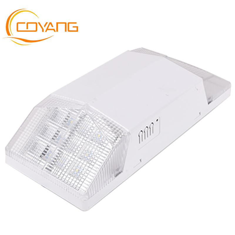 Emergency lighting Wall mounted two head lighting fixture LDE exit lighting