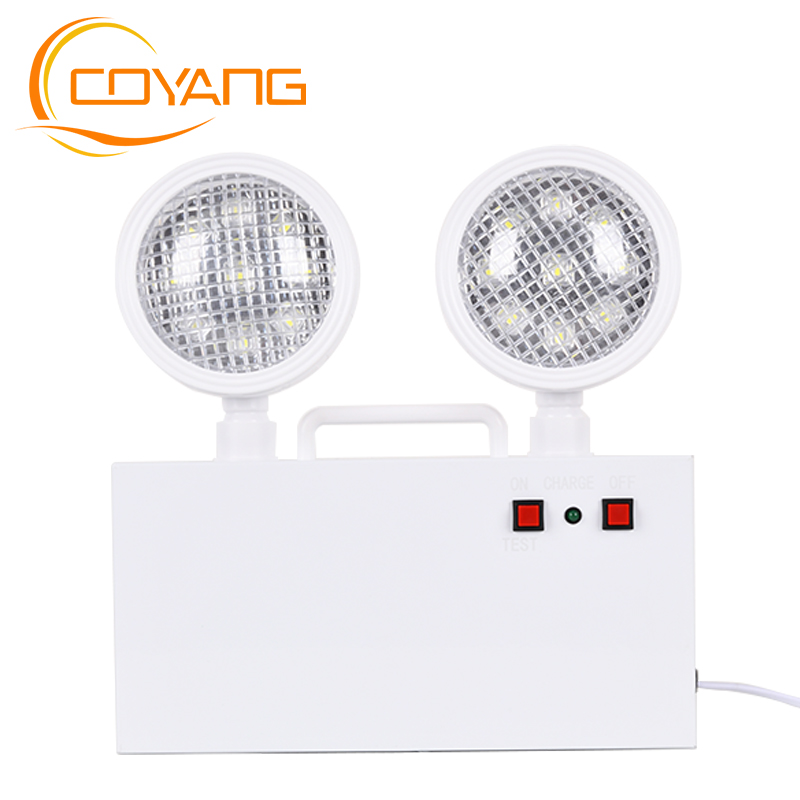 Dual Head Emergency Light Emergency Lights LED  Fire lights Safety channel lighting