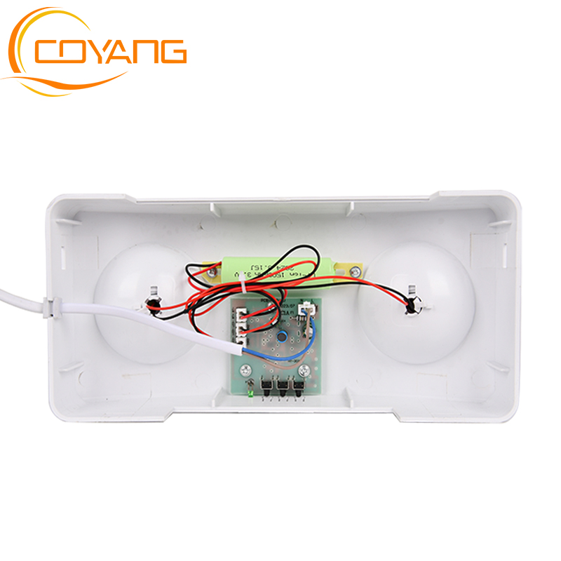 Emergency Lighting Rechargeable lighting LED Fire Light Dual Head Emergency Light