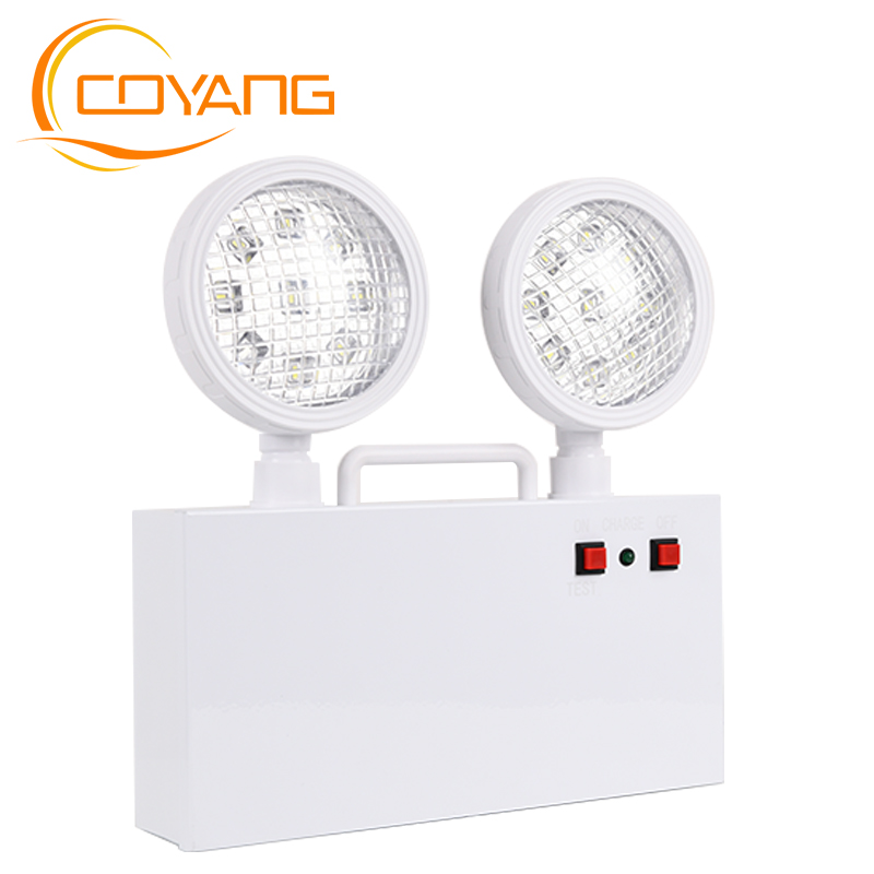 Dual Head Emergency Light Emergency Lights LED  Fire lights Safety channel lighting