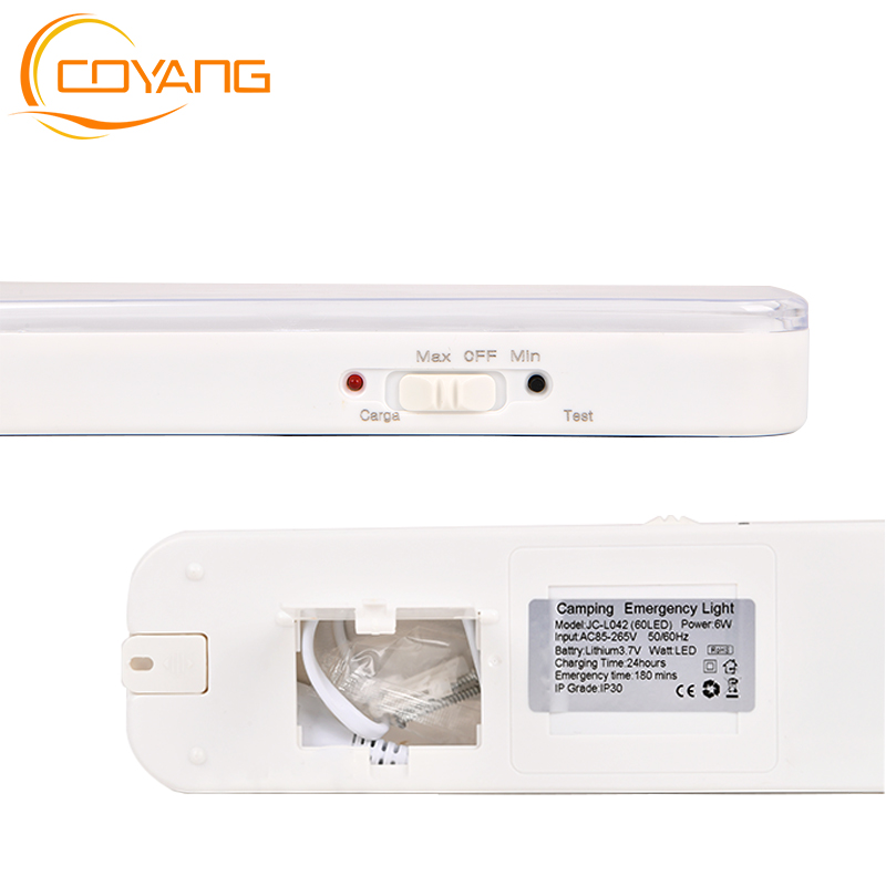 Wall-mounted lighting fixtures Bulkhead Lights Rechargeable emergency light