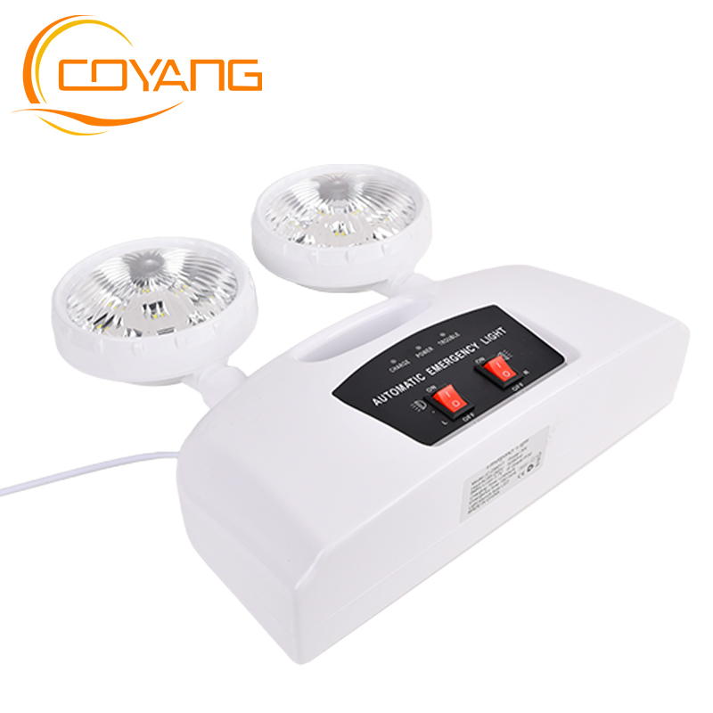 Dual Head Emergency Light LED Emergency Light Fire Exit Lighting Wall lamp