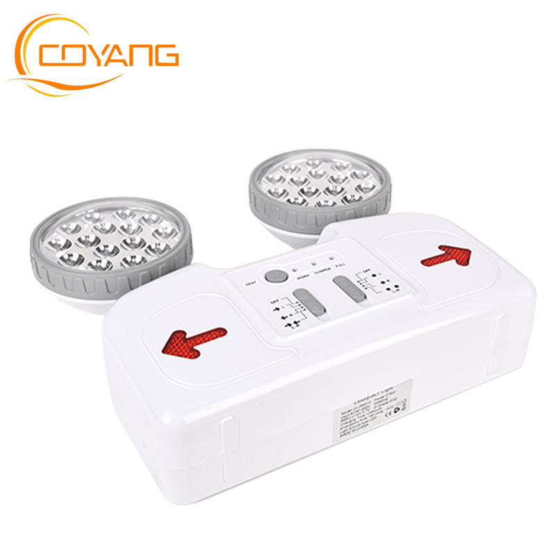 Emergency Lights Fire Fighting LED dual headlights Wall mounted fire lighting