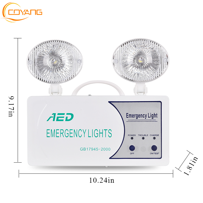 Emergency Lights LED dual headlights Charging light