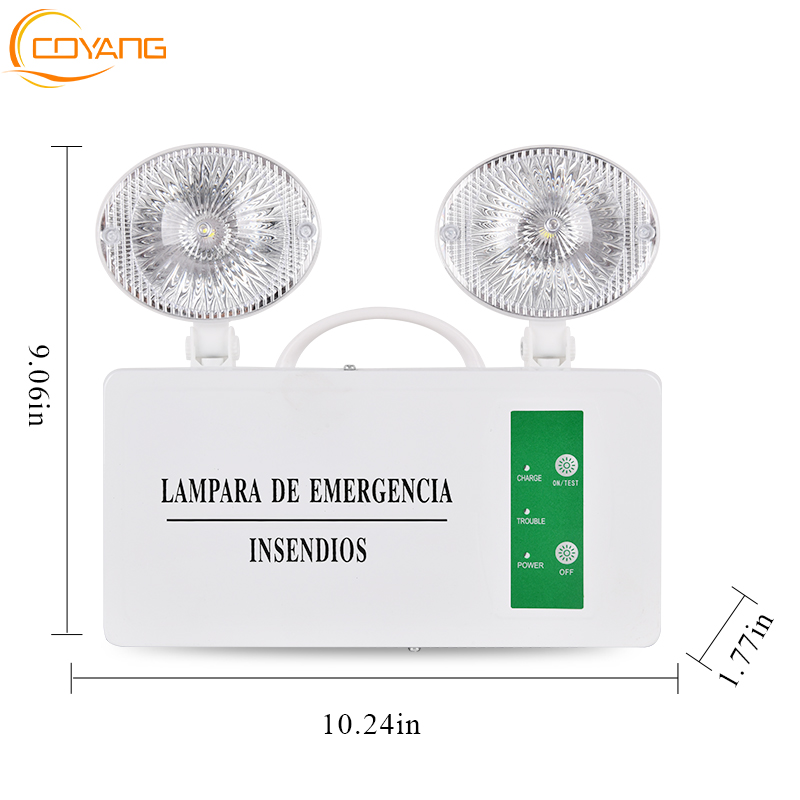 Emergency Lights LED dual headlights Charging light