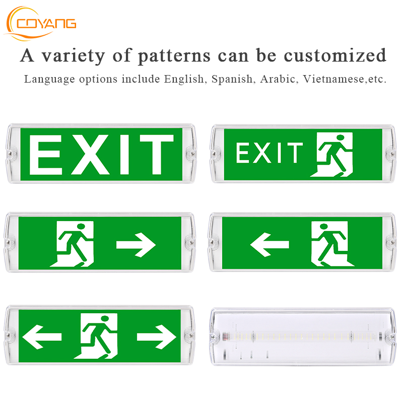 Exit Lights Emergency Lights  LED Emergency Light Emergency indicator light