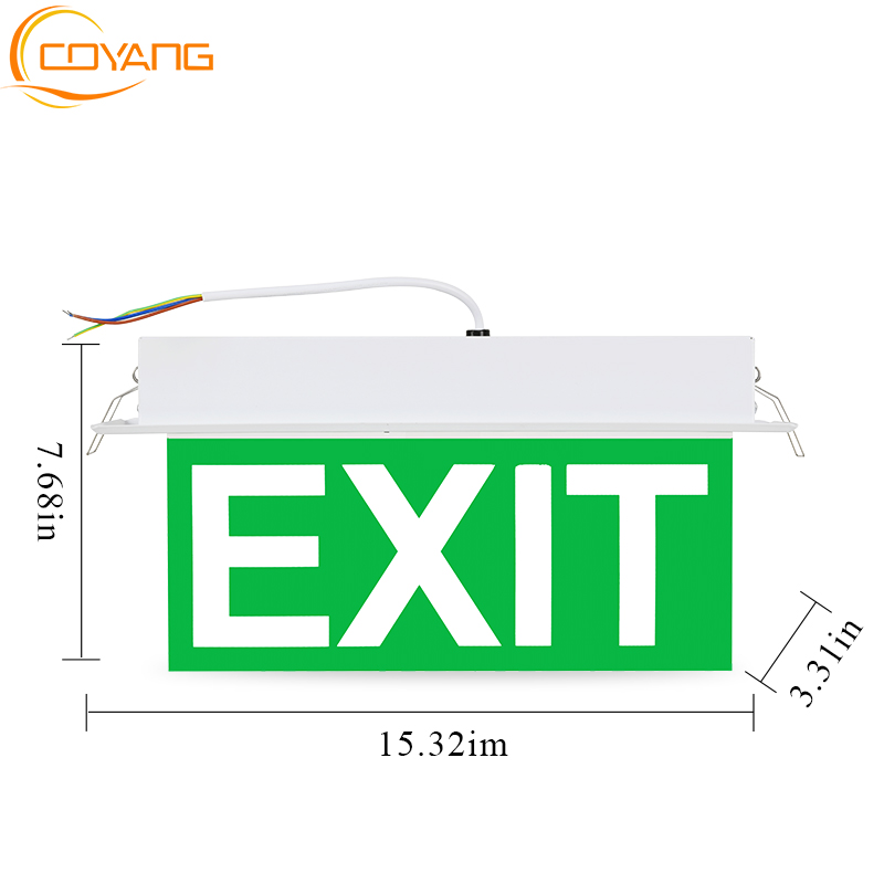Exit Lights Emergency Lights  LED Emergency Light Emergency indicator light