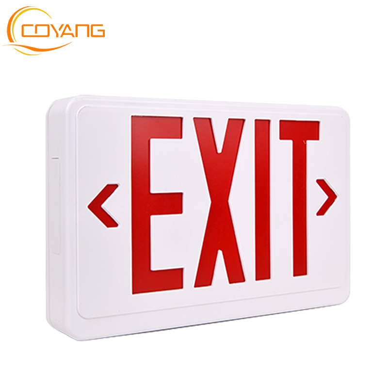 Emergency exit Signage SALIDA fire control Escape route signs LED Emergency Light