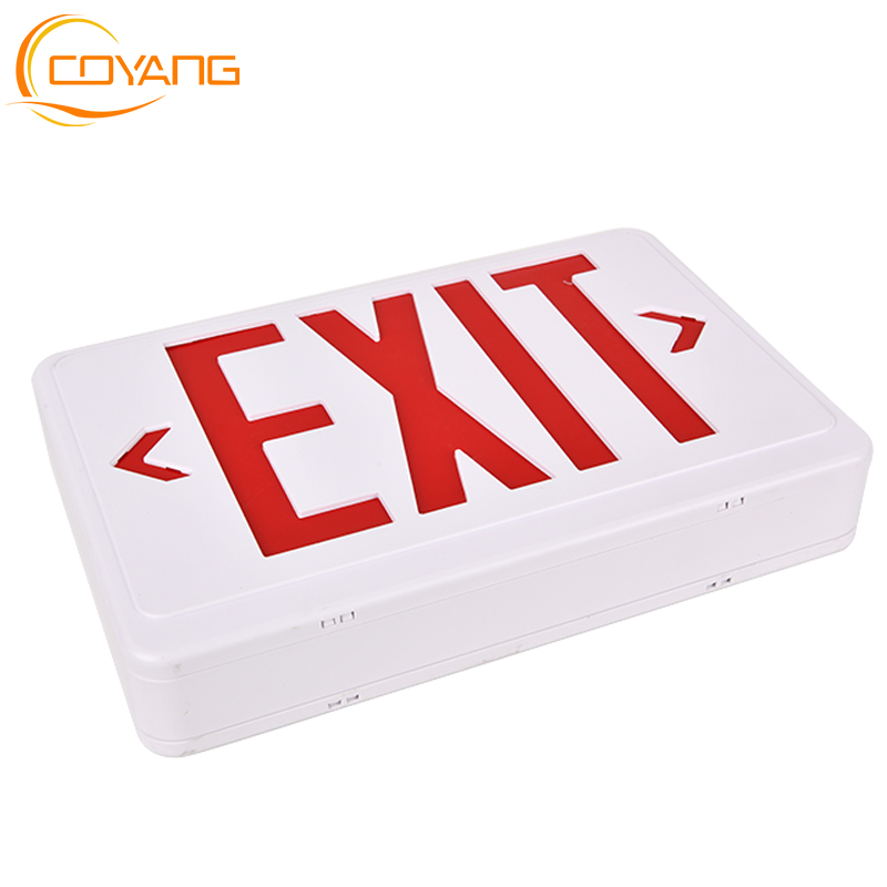 Emergency exit Signage SALIDA fire control Escape route signs LED Emergency Light