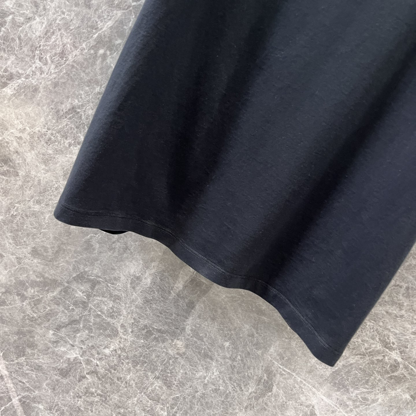 CELINE - Lettering Embroidered Crew Neck Short Sleeve T-Shirt