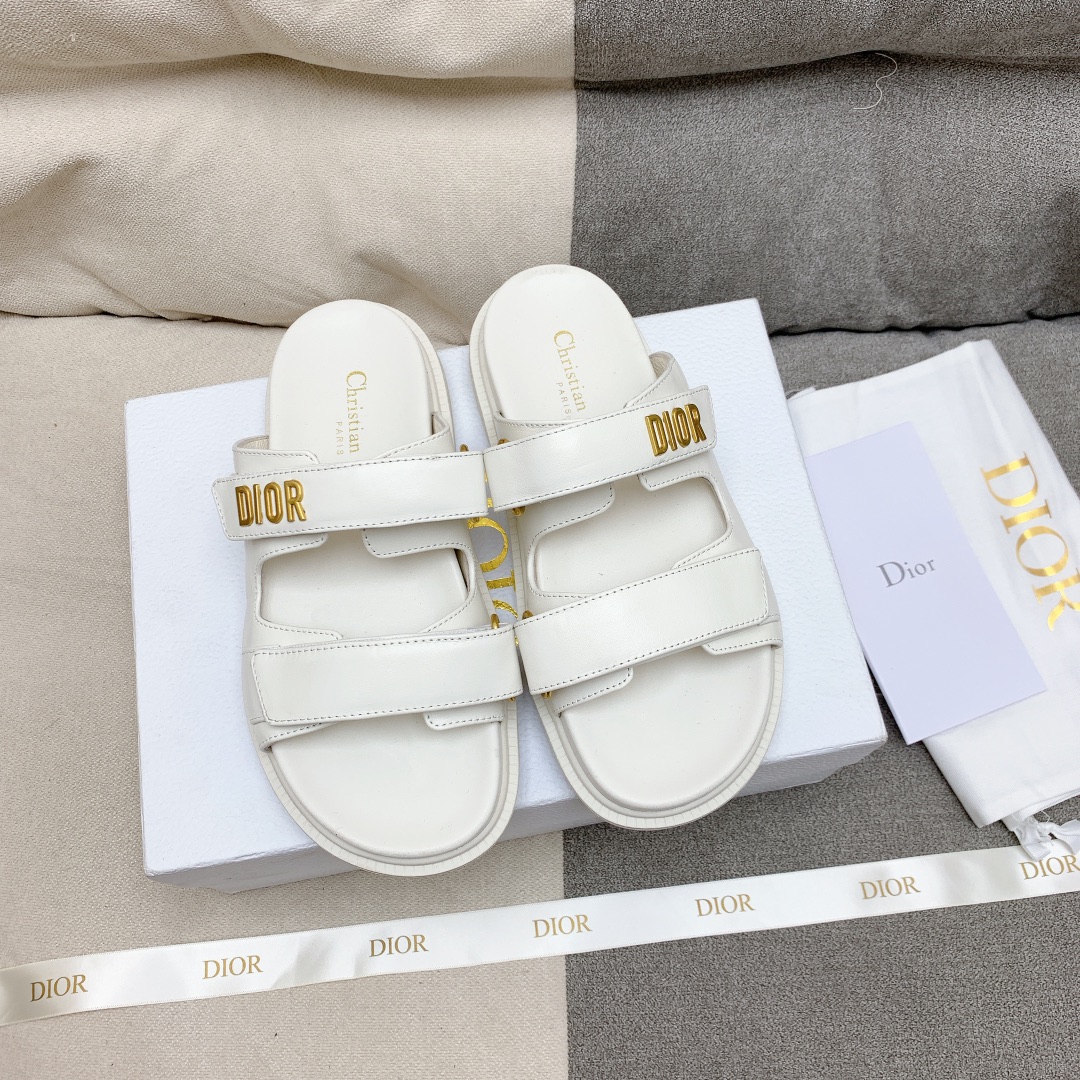 Dior-Velcro sandals