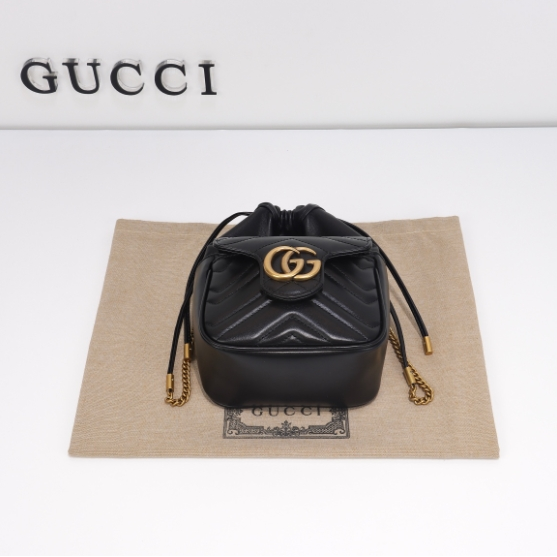 Gucci-marmont Mini Bucket Bag