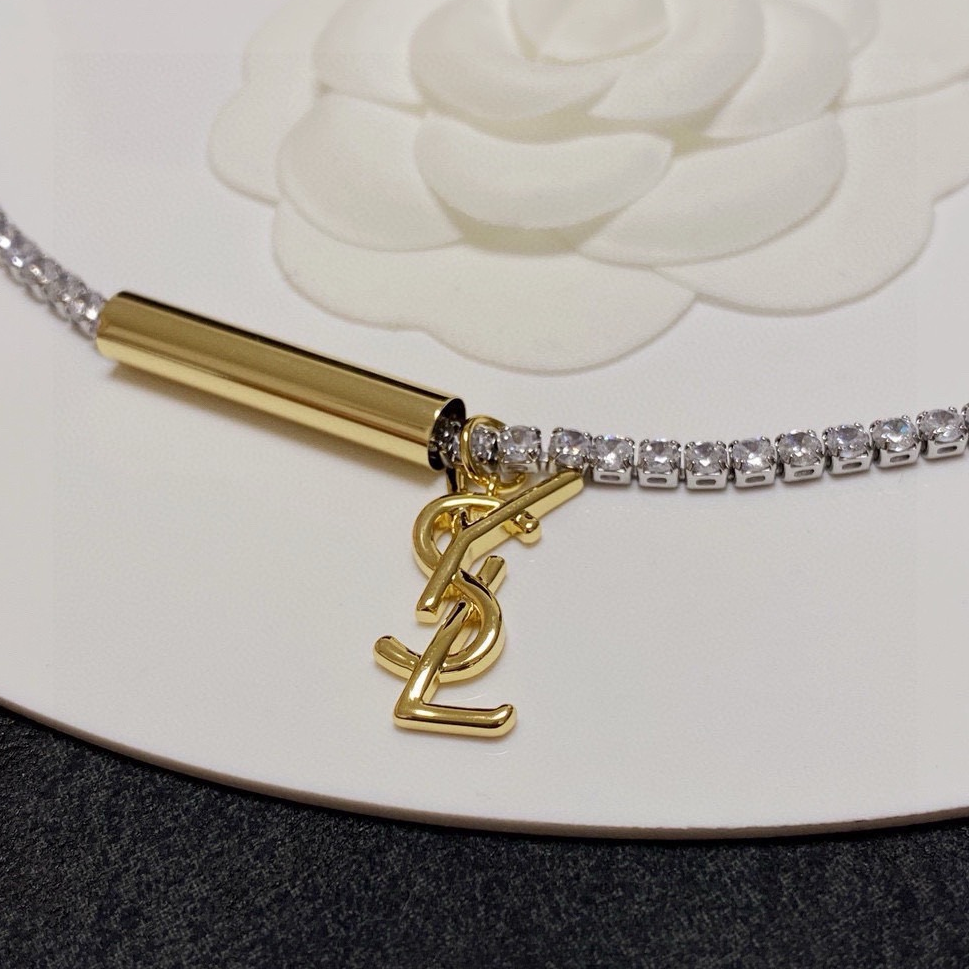 YSL - Diamond Necklace