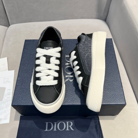Dior x Denim Teas-Couple's Casual Flat Bottomed Shoes