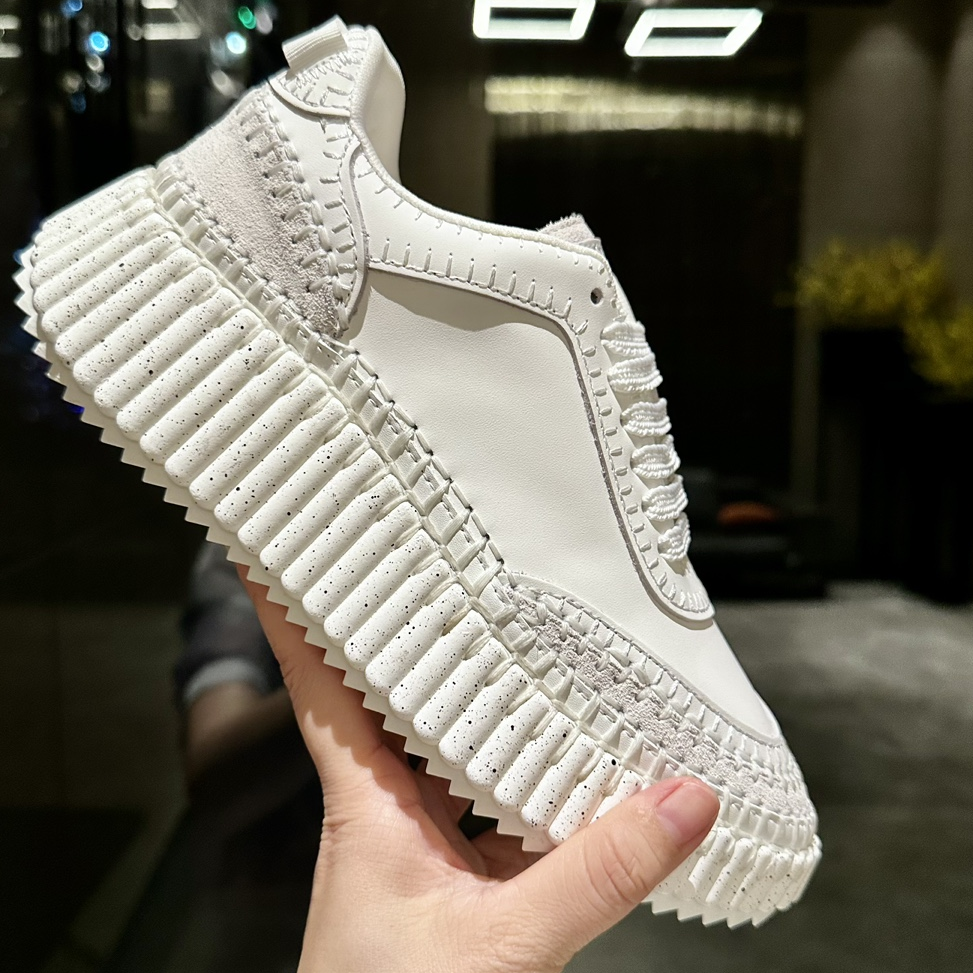 Chloe - Nama Leather Round Toe Lifestyle Shoes