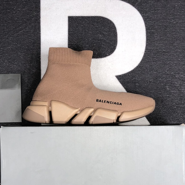 Balenciaga- Speed ​​2.0 Fabric Socks High Top Sneakers