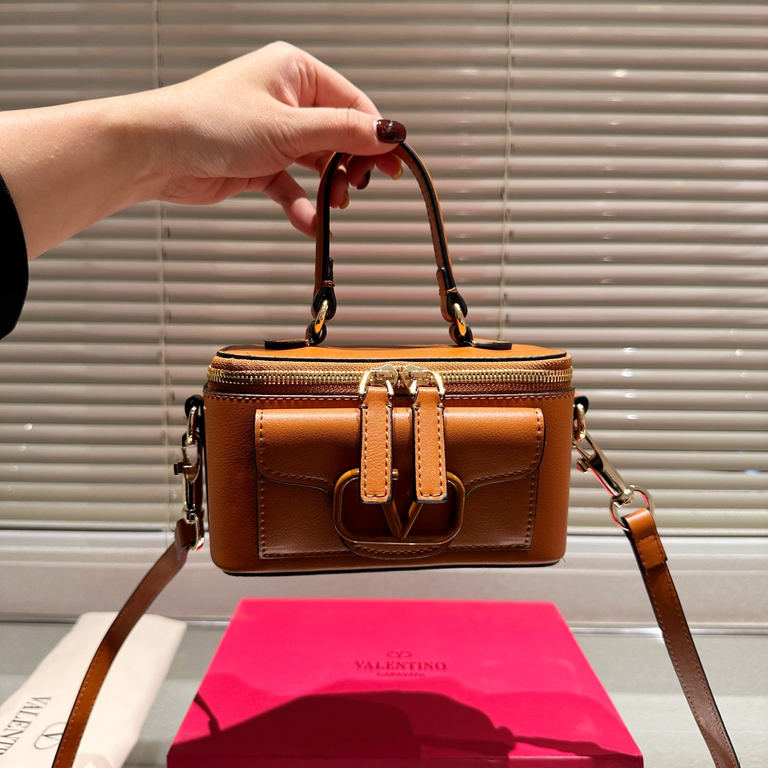 Valentino - Loco Handbag Can Be Slung Over or Carried By Hand