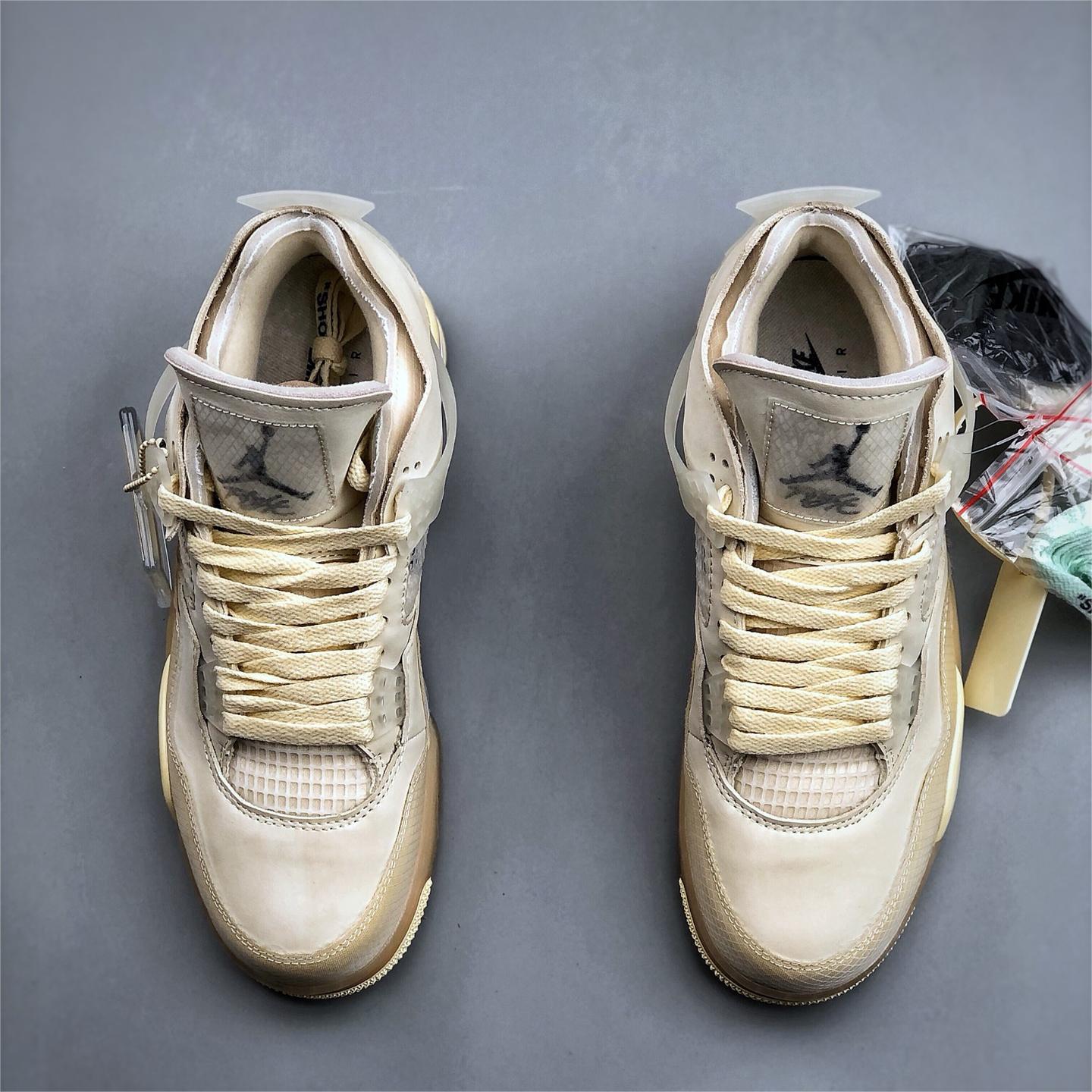 Nike-air jordan 4 x off white