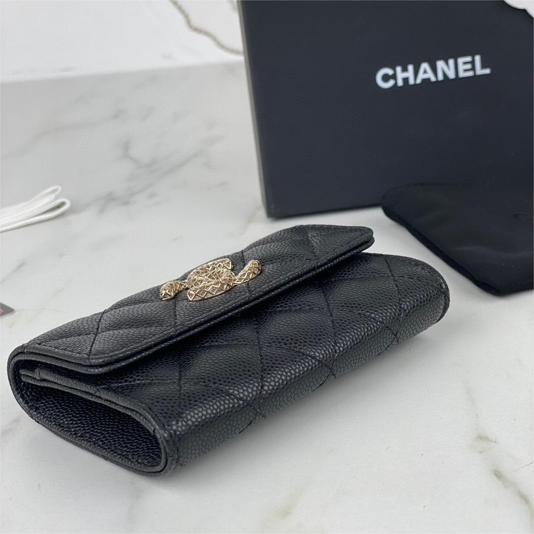 Chanel-Ball patterned large capacity card bag