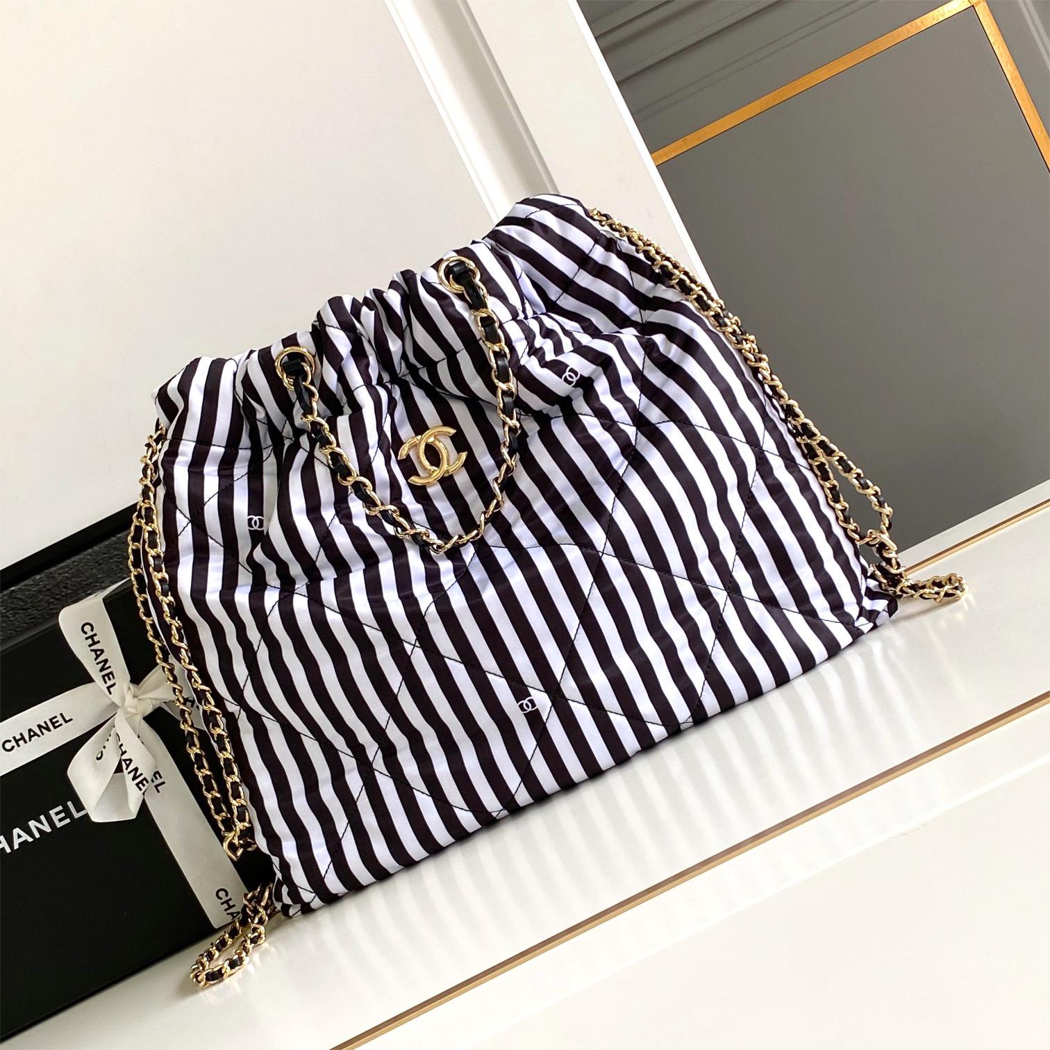 Chanel-Nylon waterproof fabric Cocobeach 24h bag