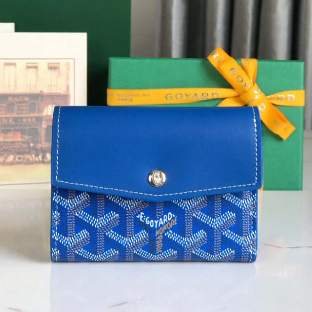Goyard-Envelope Three Folding Wallet