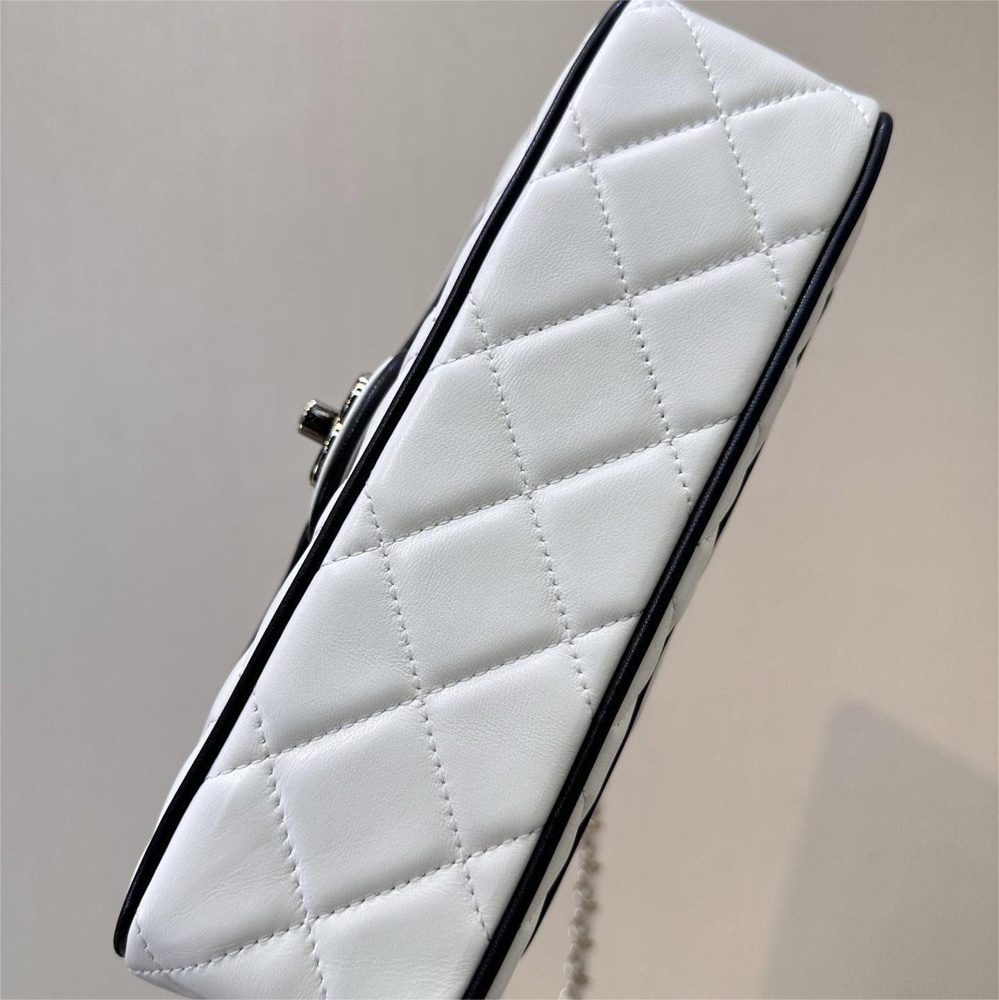 Chanel-Classic diamond patterned sheepskin bag