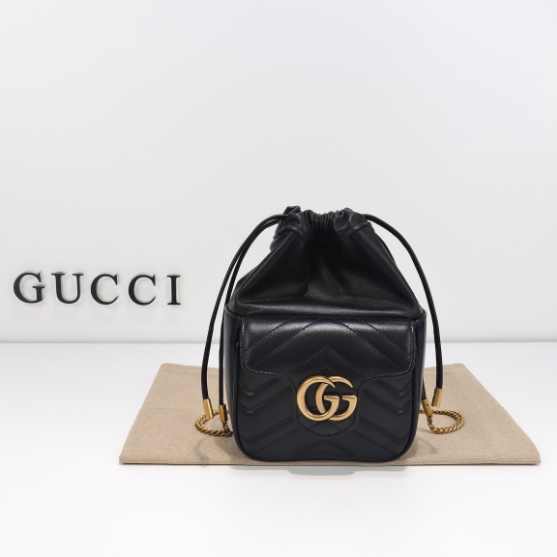 Gucci-marmont Mini Bucket Bag