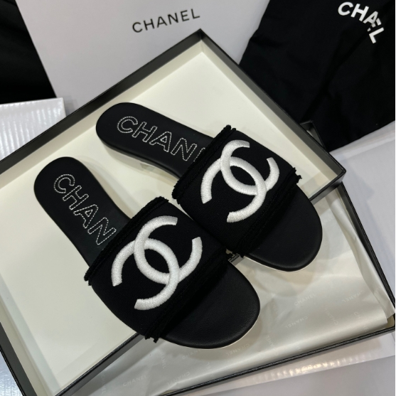 Chanel-Flat Bottomed Slippers