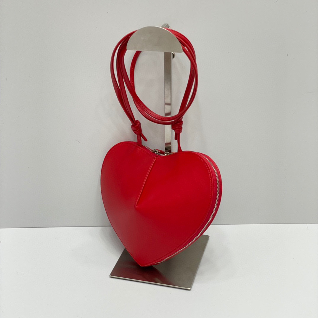 ALAIA- Coeur Bag Heart Red Handbag