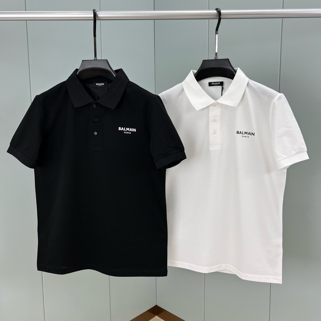 BALMAIN - Lettering Logo Shirt