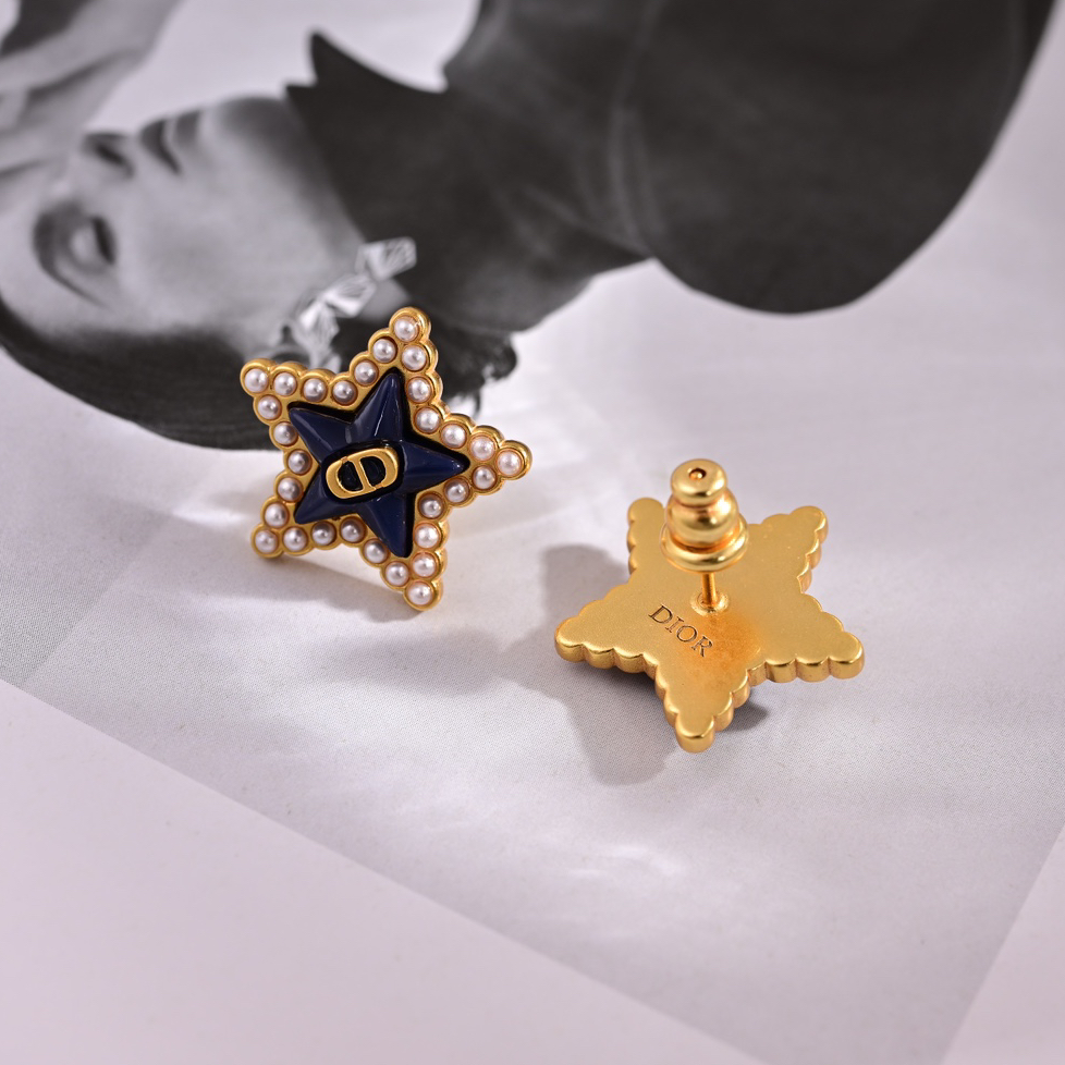 DIOR - Star Earrings