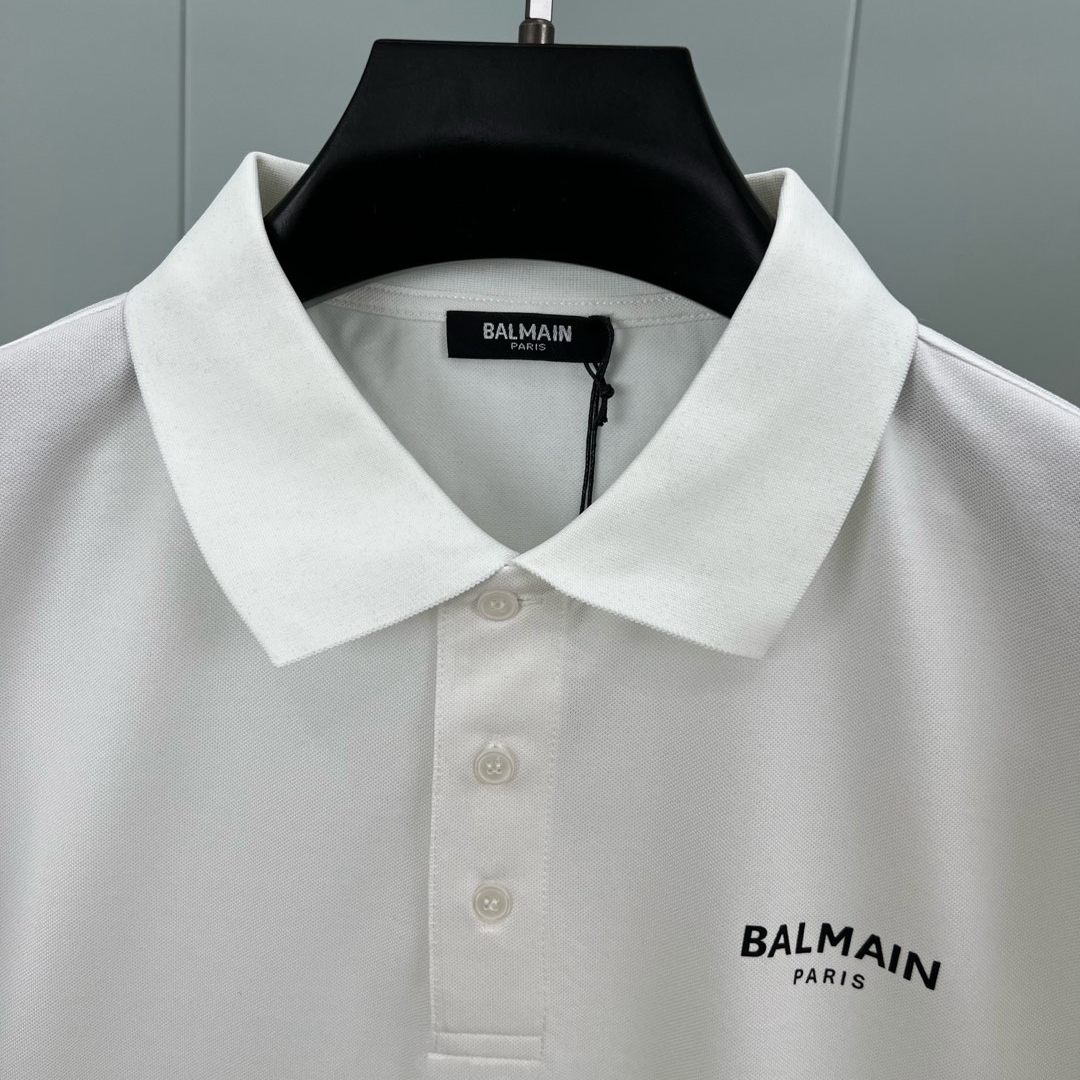 BALMAIN - Lettering Logo Shirt