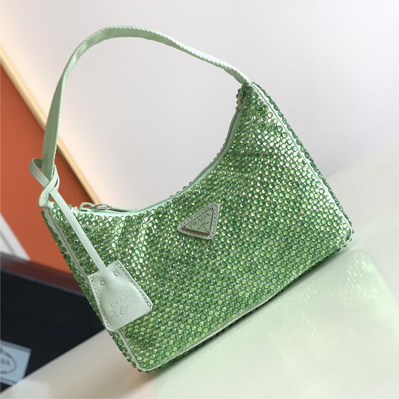 Prada-Flash Diamond Hobo