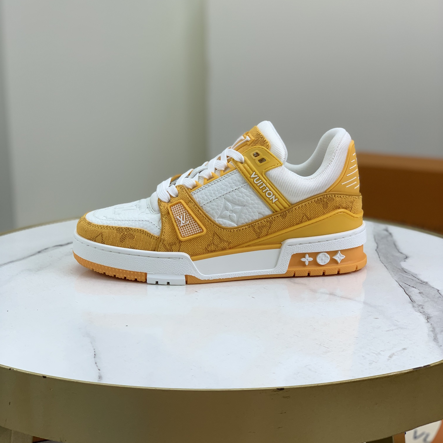 LV-Trainer Sneaker Low Retro Casual Sports Culture Versatile Basketball Board Shoes