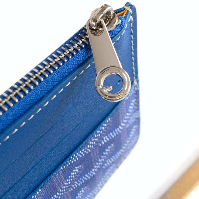 Goyard-Zipper clip wallet