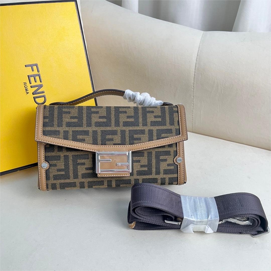 FENDI-Vintage Flower Box Bag