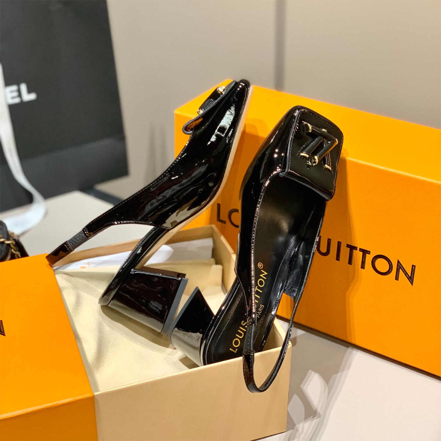 LV-Thick letters followed by