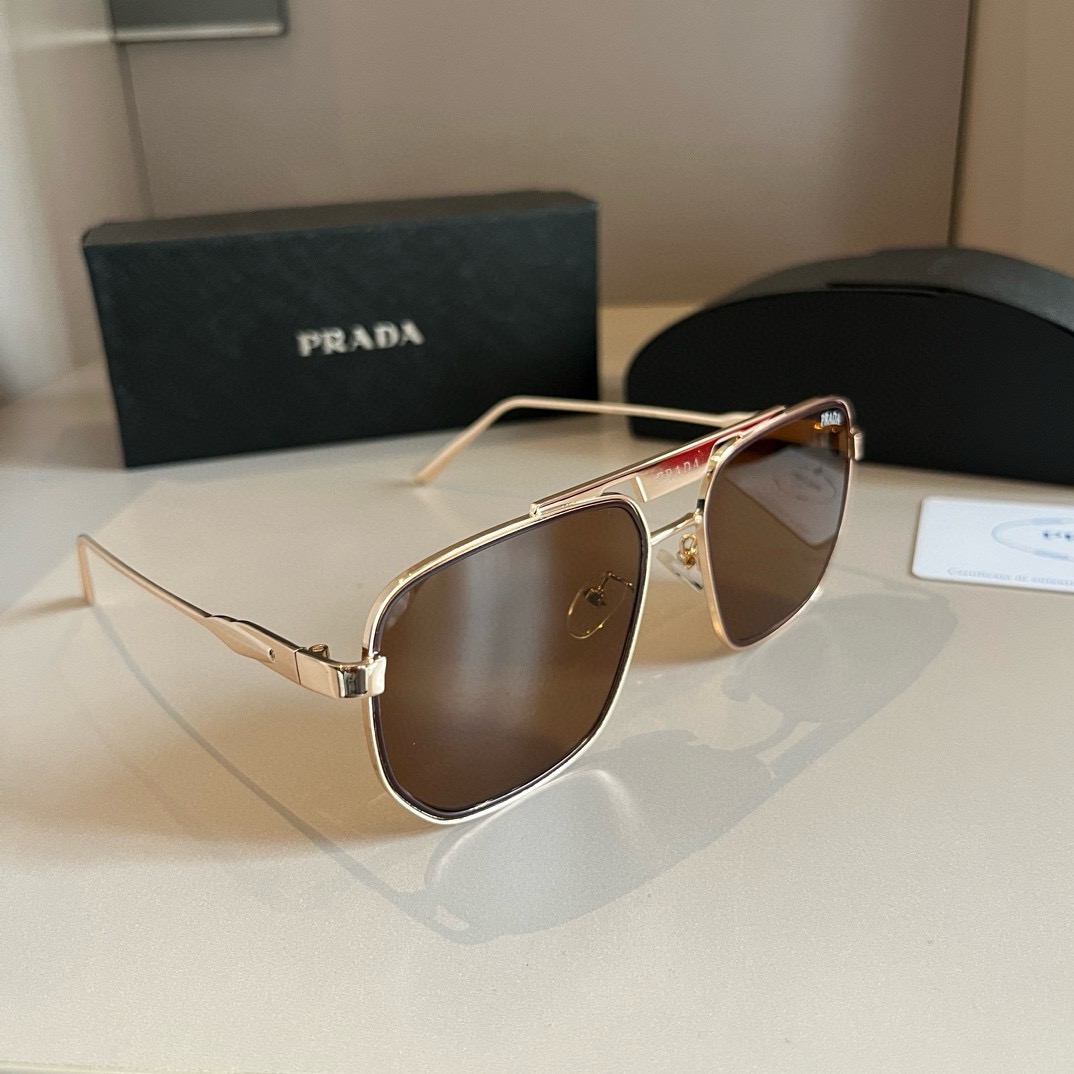 Prada-Men's Versatile Classic Sunglasses