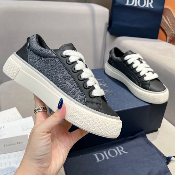 Dior x Denim Teas-Couple's Casual Flat Bottomed Shoes